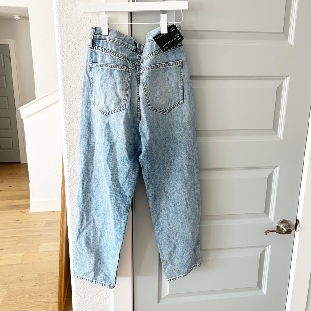 NWT Veronica Beard Blake Classic Straight Jeans - Picture 3 of 5